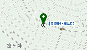 北広島里見郵便局の地図画像
