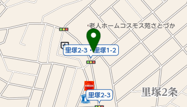 札幌里塚郵便局の地図画像