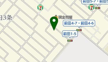 手稲稲積郵便局の地図画像