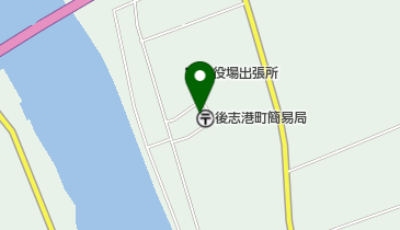 後志港町簡易郵便局の地図画像