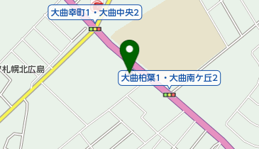 石狩大曲簡易郵便局の地図画像