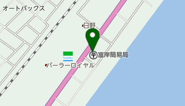 富岸簡易郵便局の地図画像