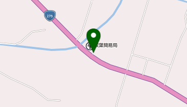 双葉簡易郵便局の地図画像