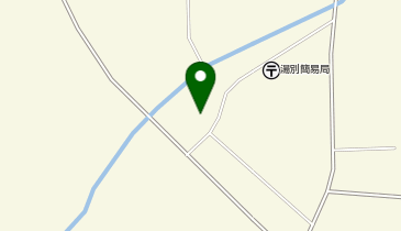 湯別簡易郵便局の地図画像