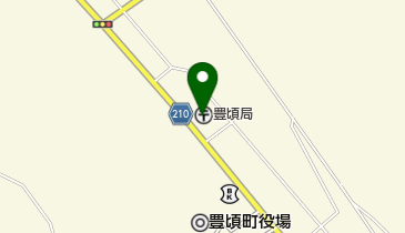 豊頃郵便局の地図画像