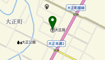 大正郵便局の地図画像