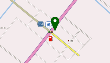 勇足郵便局の地図画像