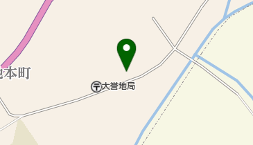 大誉地郵便局の地図画像