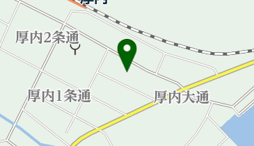 厚内郵便局の地図画像