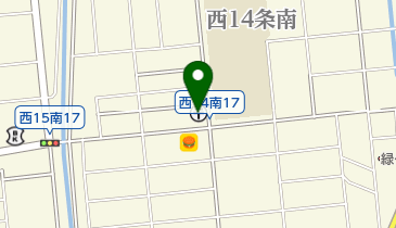 帯広緑ヶ丘郵便局の地図画像