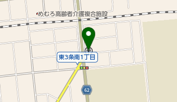 芽室麻生簡易郵便局の地図画像