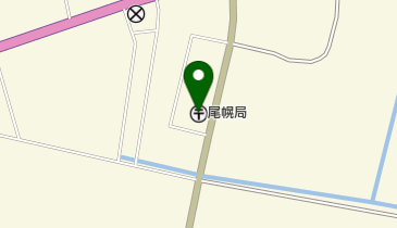 尾幌郵便局の地図画像