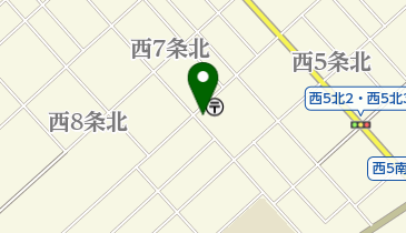 中標津西七条簡易郵便局の地図画像