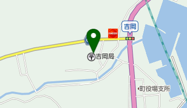 吉岡郵便局の地図画像