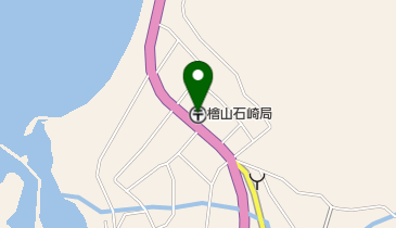 檜山石崎郵便局の地図画像