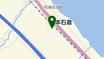 石倉郵便局の地図画像