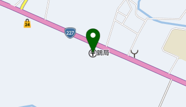 鶉郵便局の地図画像