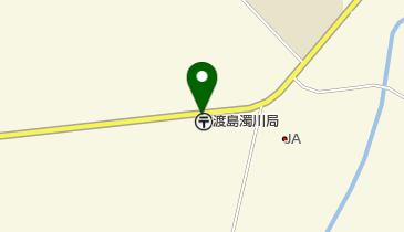 渡島濁川郵便局の地図画像