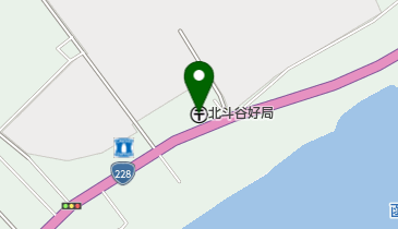 北斗谷好郵便局の地図画像