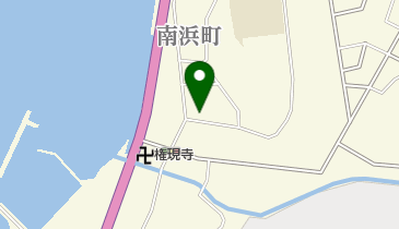 江差南浜簡易郵便局の地図画像