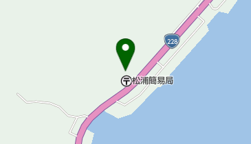 松浦簡易郵便局の地図画像