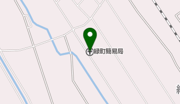 緑町簡易郵便局の地図画像