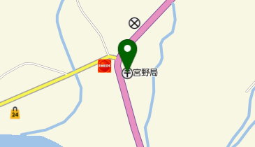 宮野郵便局の地図画像