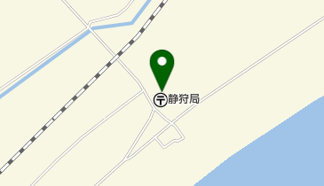 静狩郵便局の地図画像