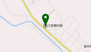 三笠幌内郵便局の地図画像