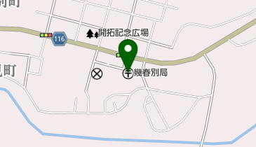 幾春別郵便局の地図画像