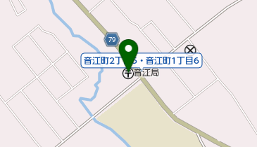 音江郵便局の地図画像