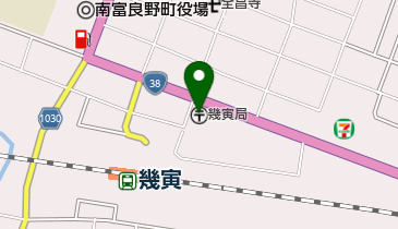 幾寅郵便局」(空知郡南富良野町-郵便局-〒079-2400)の地図/アクセス