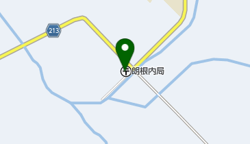 朗根内郵便局の地図画像