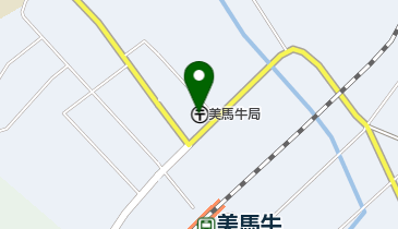 美馬牛郵便局の地図画像
