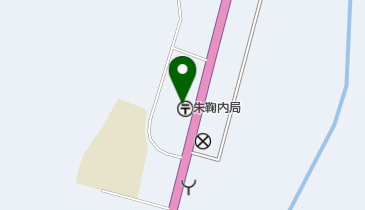 朱鞠内郵便局の地図画像