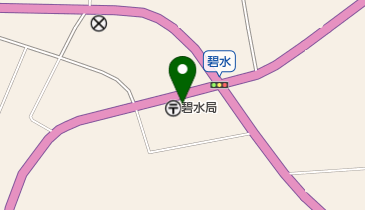 碧水郵便局の地図画像