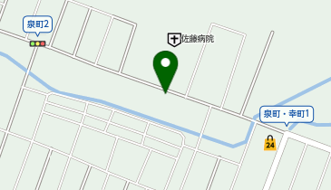 滝川幸町郵便局の地図画像