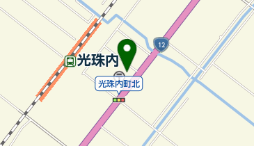 光珠内簡易郵便局の地図画像