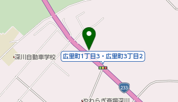 広里簡易郵便局の地図画像