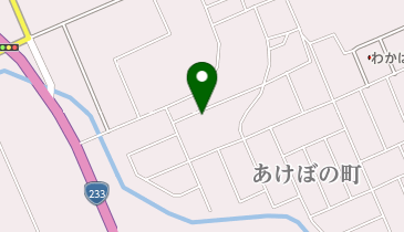 深川曙簡易郵便局の地図画像