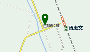 智恵文郵便局の地図画像