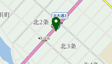 羽幌北大通簡易郵便局の地図画像