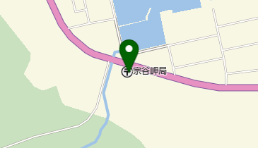 宗谷岬郵便局の地図画像