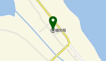 頓別郵便局の地図画像