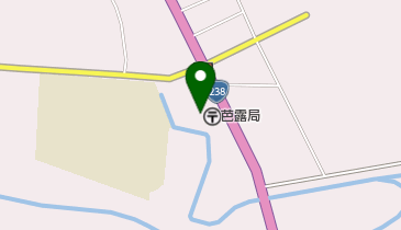 芭露郵便局の地図画像
