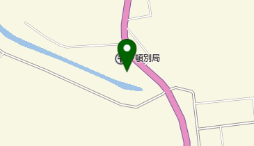 下頓別郵便局の地図画像