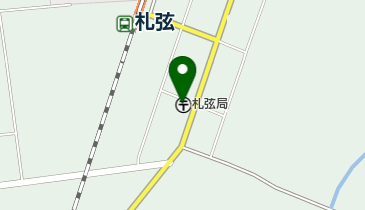 札弦郵便局の地図画像