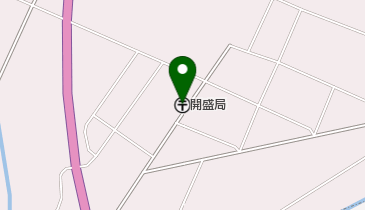 開盛郵便局の地図画像