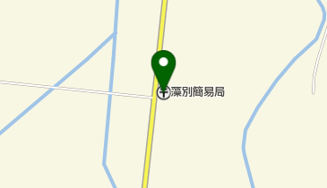 藻別簡易郵便局の地図画像