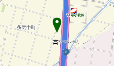 名犬小牧エコ・ステーションの地図画像